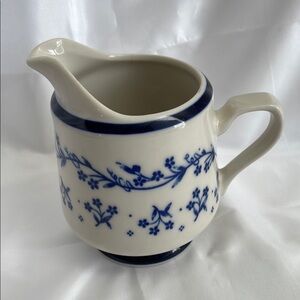 Vintage Provence 260 Bouquet Blue Japan 4” Pitcher